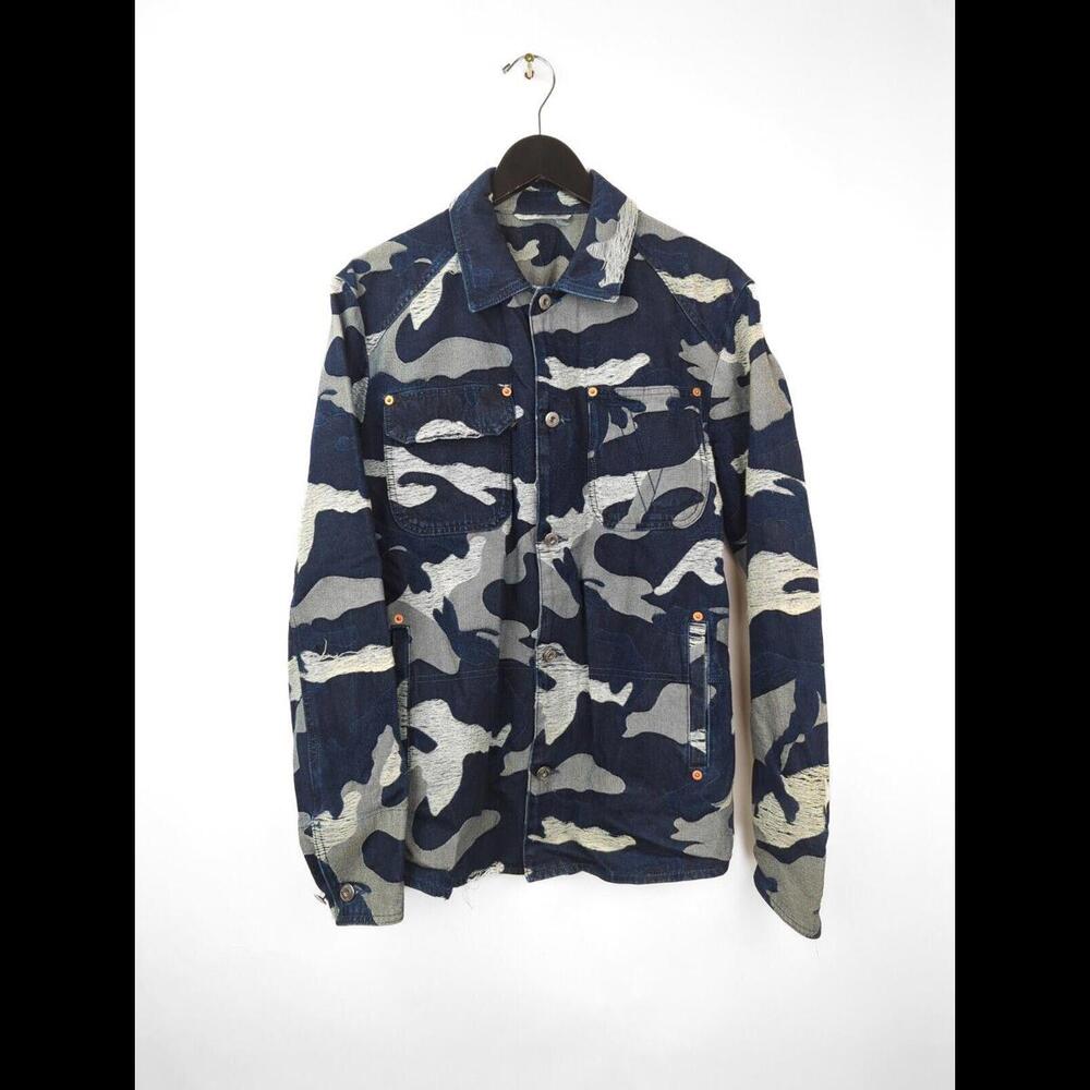 VALENTINO Men's Sz IT 48 US M Camouflage Jacquard 2 PIECE SET - JACKET + PANTS